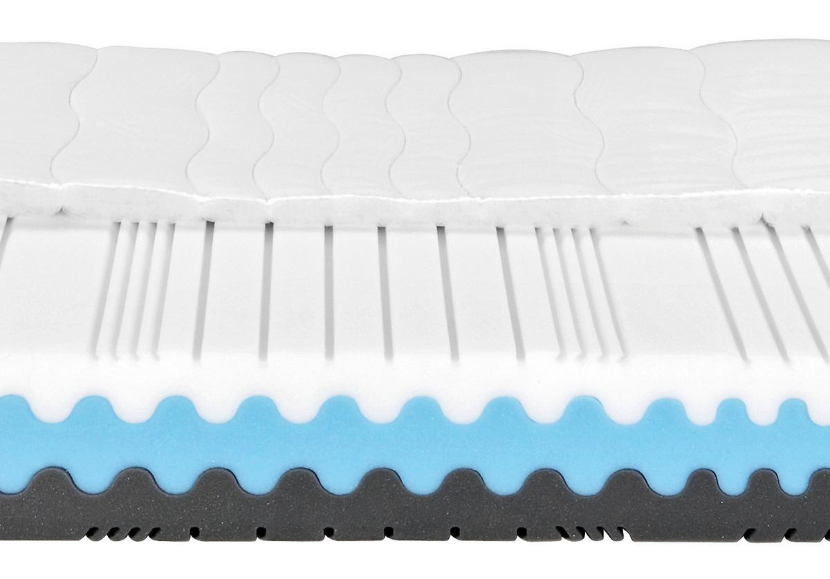 Madrac Od Komforne Pjene Silvy - bijela, Basics, tekstil (160/200cm) - Nadana