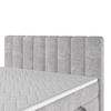 BOXSÄNG MALA - ljusgrå/svart, Modern, trämaterial/trä (180/200cm) - Bessagi Home