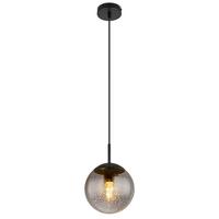 Viseča Svetilka 15881h - siva/črna, Design, kovina/umetna masa (20/120cm) - Globo