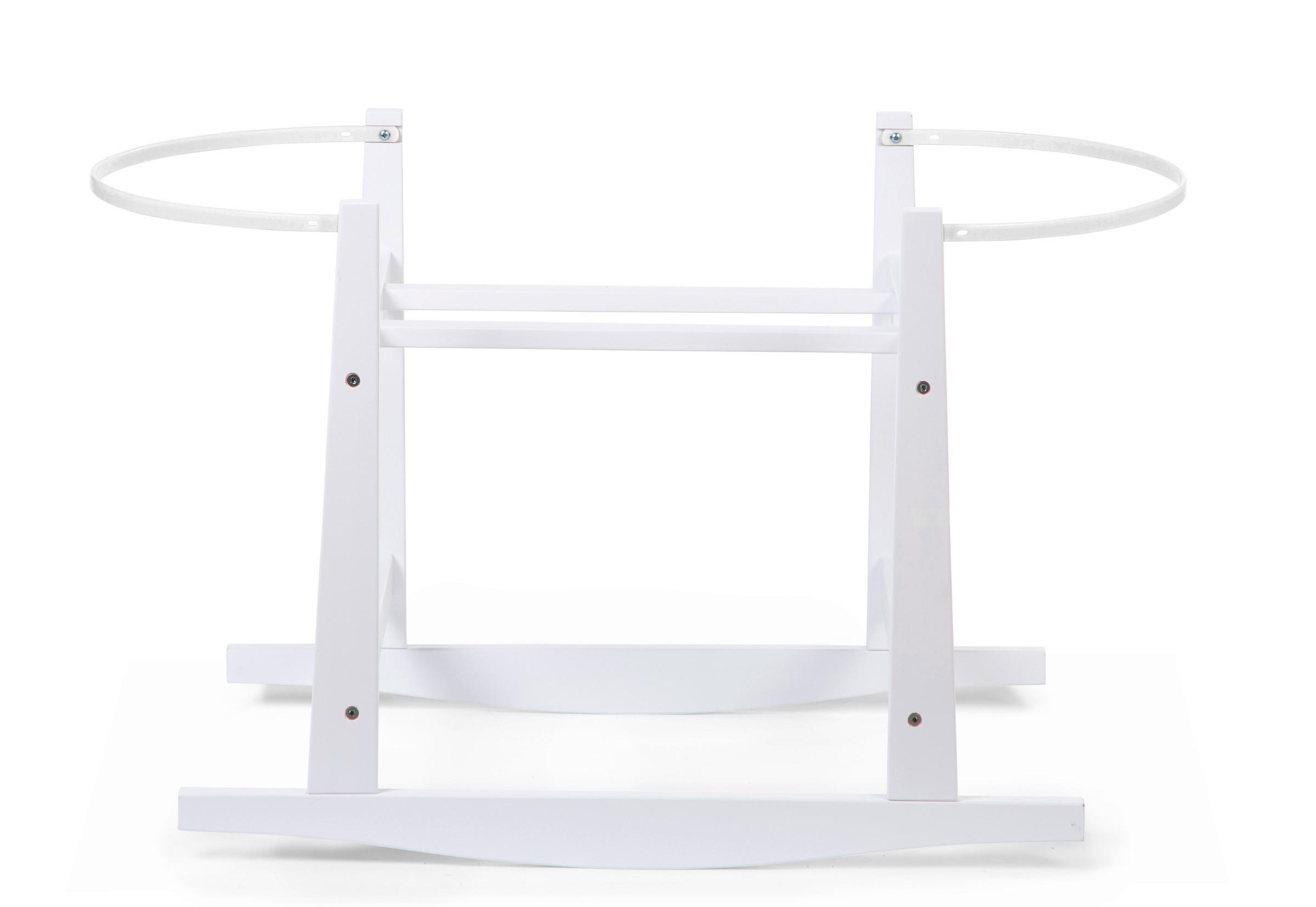 STELAŻ DO KOŁYSKI RSMBWH2 SCHAUKELGESTELL WIEGE - biały, Konventionell, materiał drewnopochodny (85/46/54cm) - Childhome