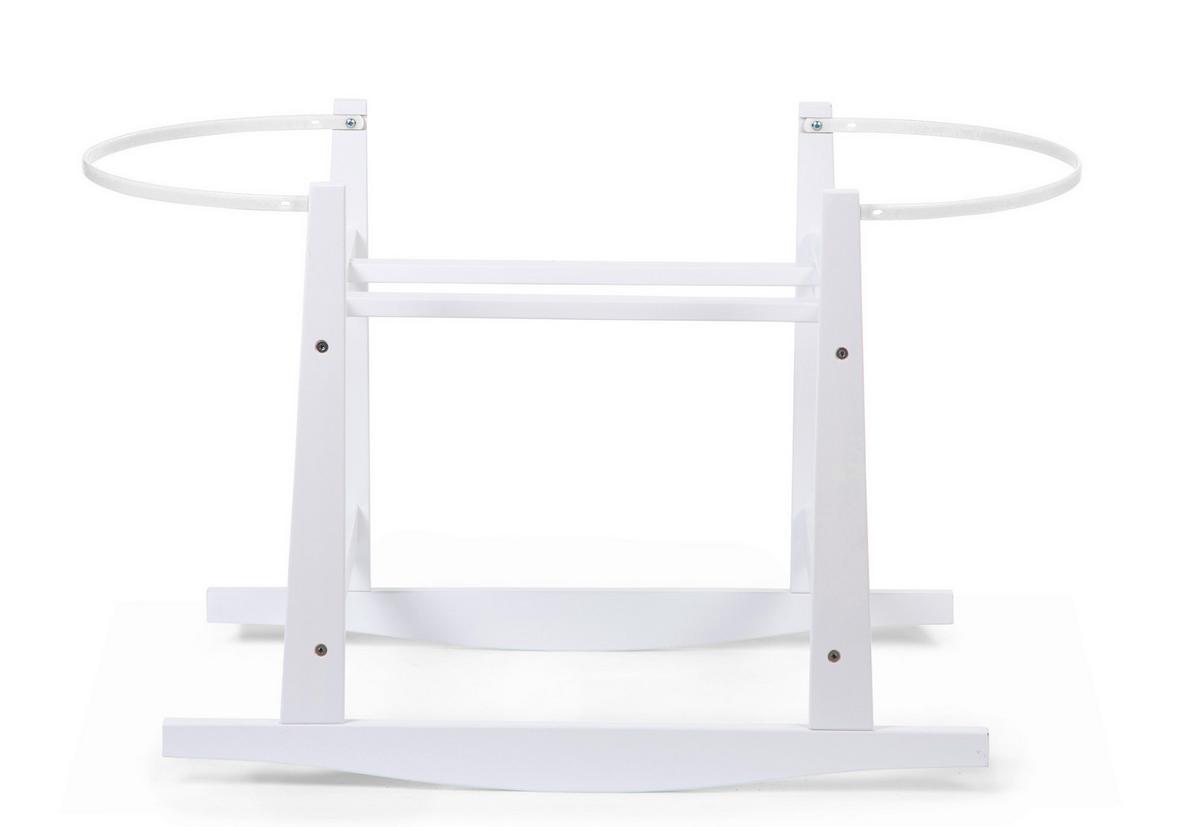 STELAŻ DO KOŁYSKI RSMBWH2 SCHAUKELGESTELL WIEGE - biały, Konventionell, materiał drewnopochodny (85/46/54cm) - Childhome