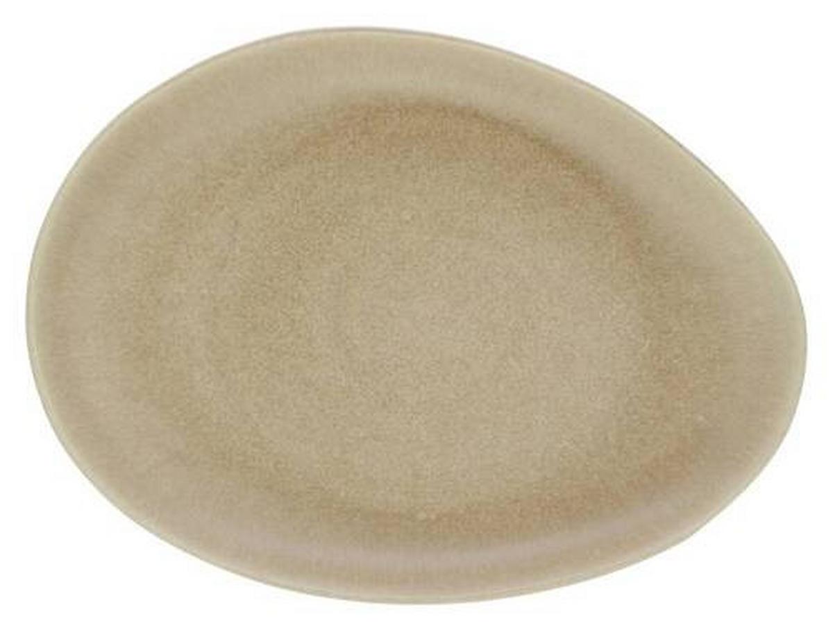 Lapostányér Gourmet - bézs, Modern, kerámia (27 /20/3cm) - Premium Living