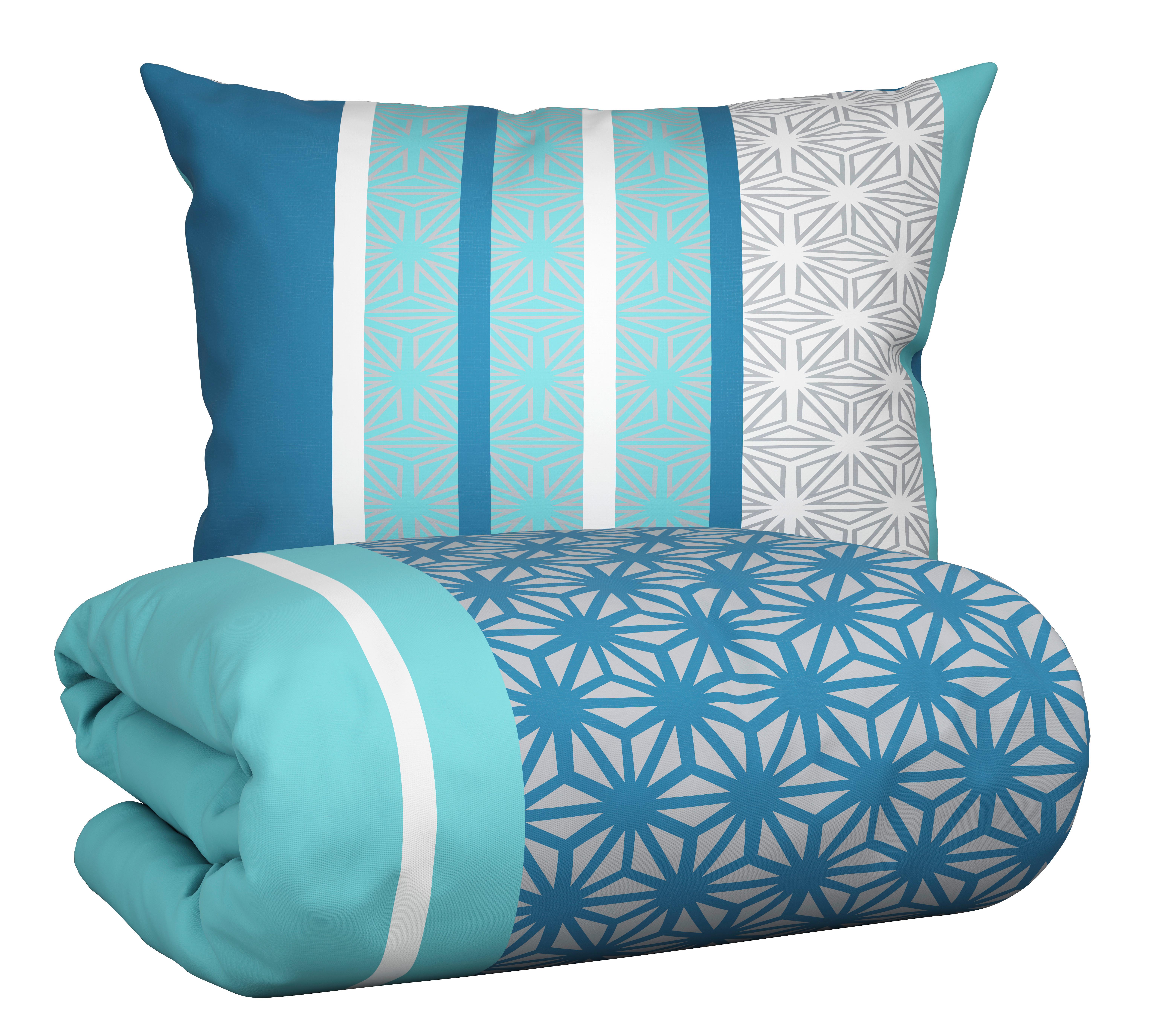 Posteljnina Sara - Based - - turkizna, tekstil (140/200cm) - Based