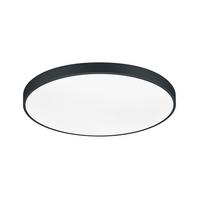 LED-Deckenleuchte Waco Schwarz max. 51 Watt - Schwarz, Design, Metall (75/6,5cm) - Trio Leuchten