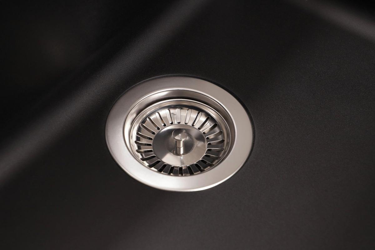 Pomivalno Korito Austin, 100x50cm - črna, Design, kamen (100/20/50cm) - Respekta