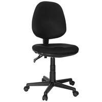 Vrtljivi Stol City 25, Črna - črna, Moderno, umetna masa/tekstil (57/86/58cm) - MID.YOU