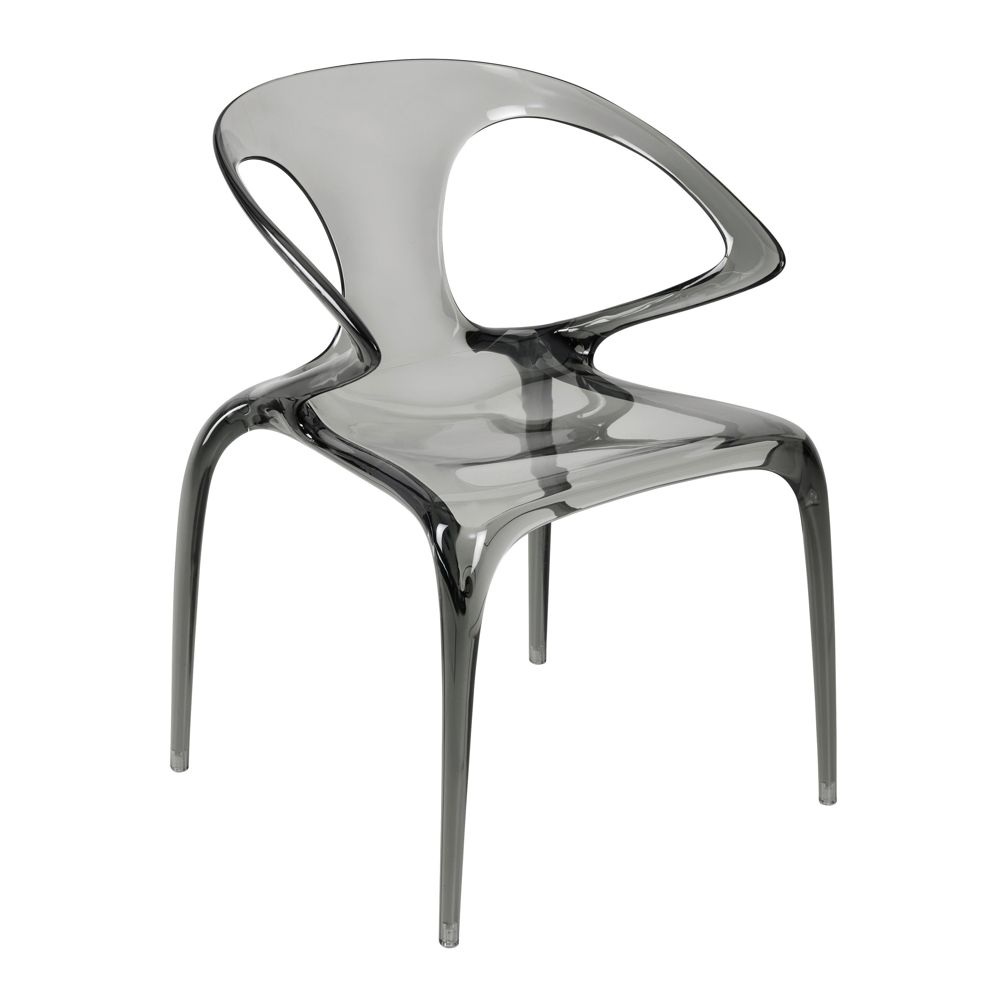 Designsessel Lias -Trend- - Grau, Modern, Kunststoff (59/80/55cm) - Premium Living