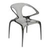 DESIGNFÅTÖLJ LIAS -TREND- - grå, Modern, plast (59/80/55cm) - Premium Living