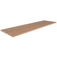 Arbeitsplatte APL210 in Eichefarben ca. 60x210cm - Eichefarben, Holzwerkstoff (210/60cm) - FlexWell