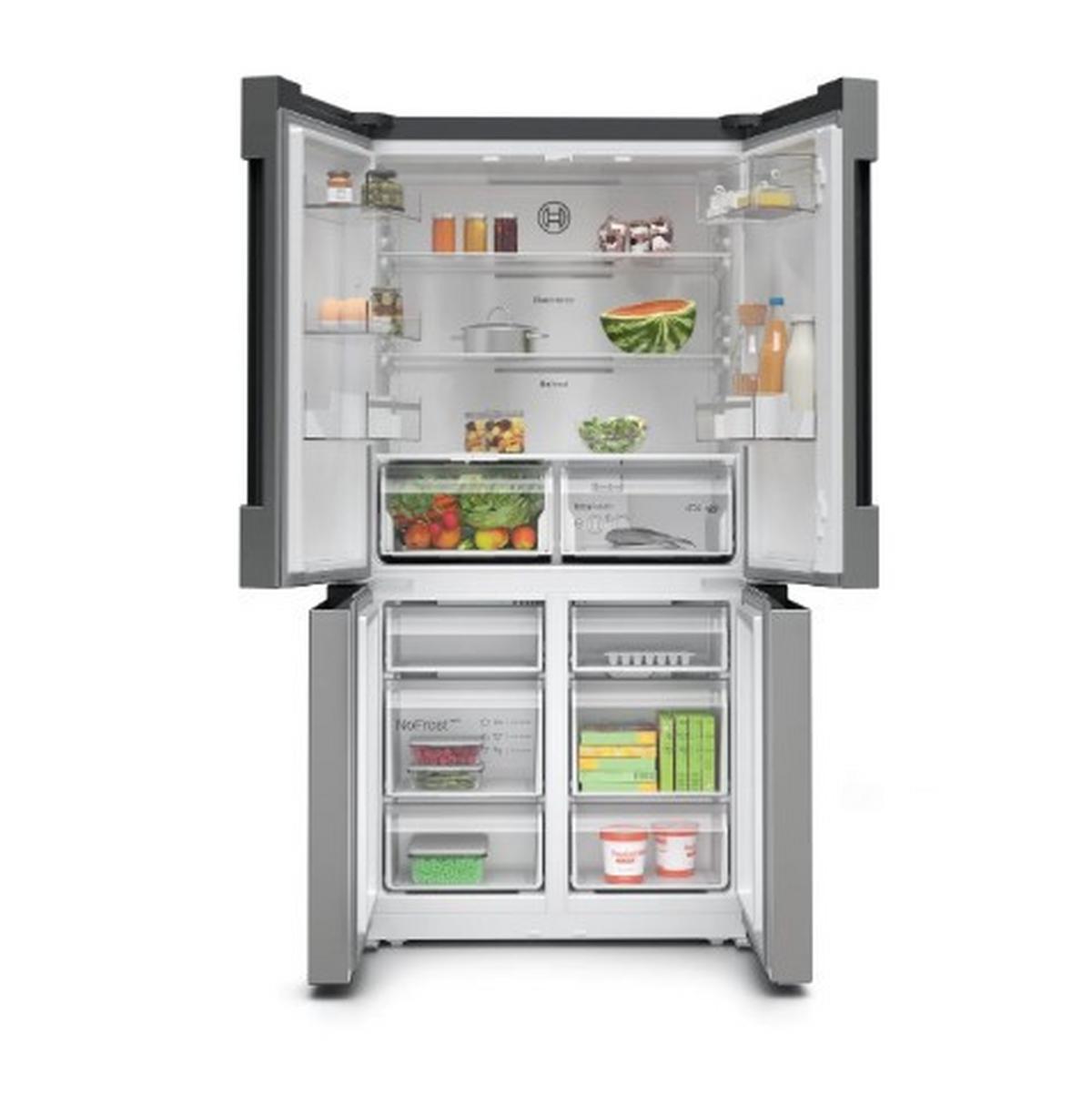 Kühl-Gefrier-Kombination KFN96VPEA - Edelstahlfarben, MODERN (90,5/183/73,1cm) - Bosch