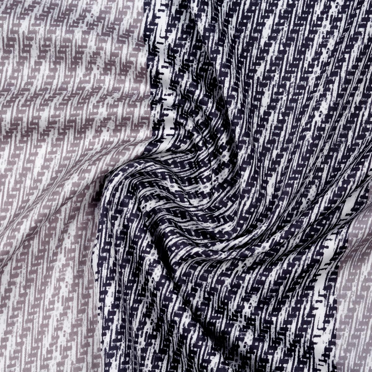 Bettwäsche Bio-Eva in Taupe ca. 135x200cm - Taupe, MODERN, Textil (135/200cm) - ecoTree
