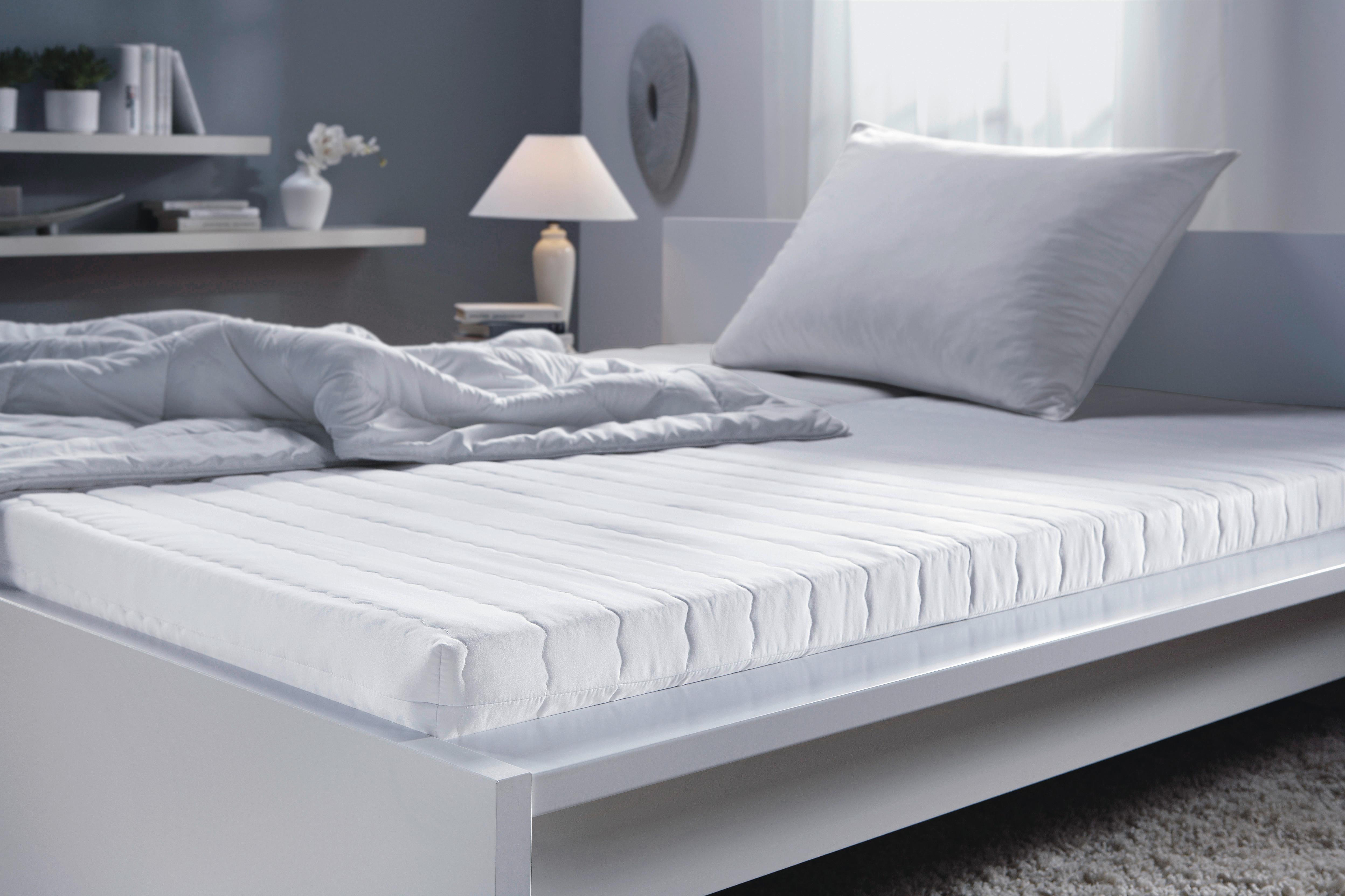 Ležišče Living Soft,  80x200 Cm -Based- - bela, tekstil (80/200cm) - Based