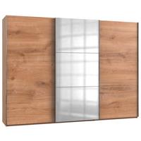 Ormar S Kliznim Vratima Level 36a - boje hrasta/boje kroma, Moderno, drvni materijal (300/216/65cm) - Modern Living