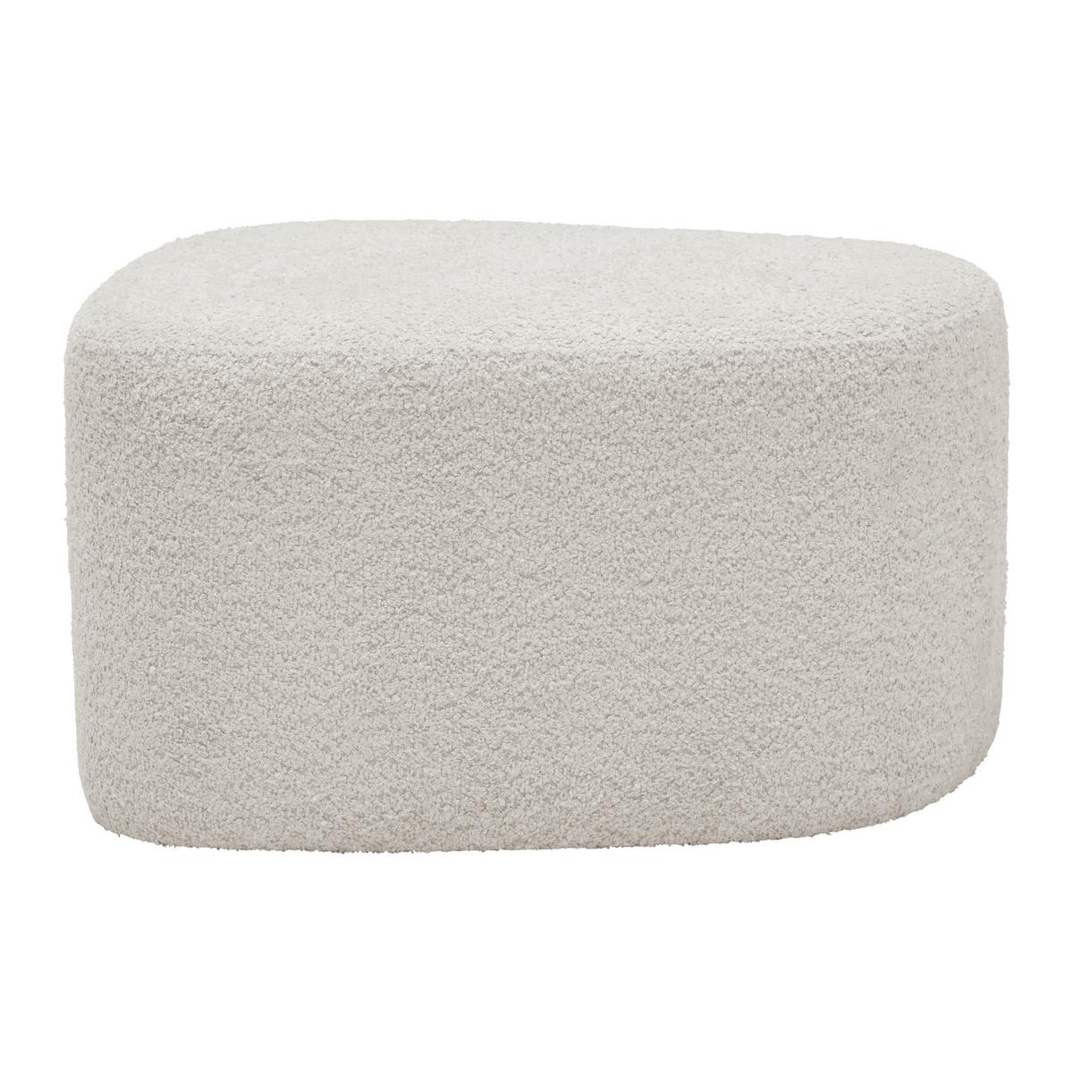 Ülőke Stony - bézs, Modern, faalapú anyag/textil (61/48/36cm) - Premium Living