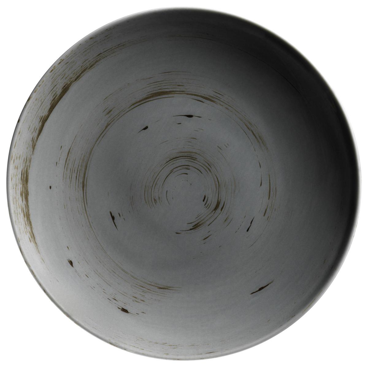 KOMBISERVICE 16-TLG DERBY - Blau/Weiss, Basics, Keramik (33/31,5/35cm) - Mäser