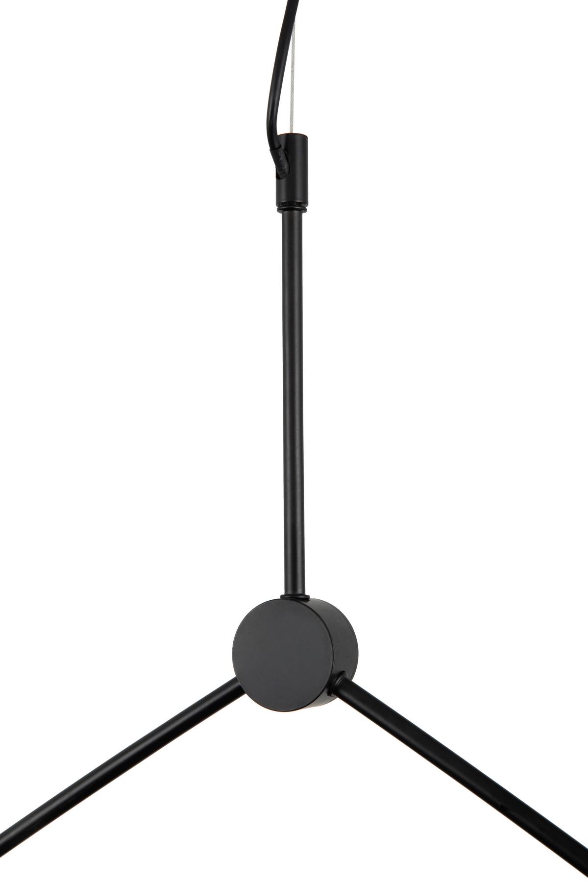 LAMPA WISZĄCA SHARLI - czarny, Trend, metal (148/110/159cm) - Novel