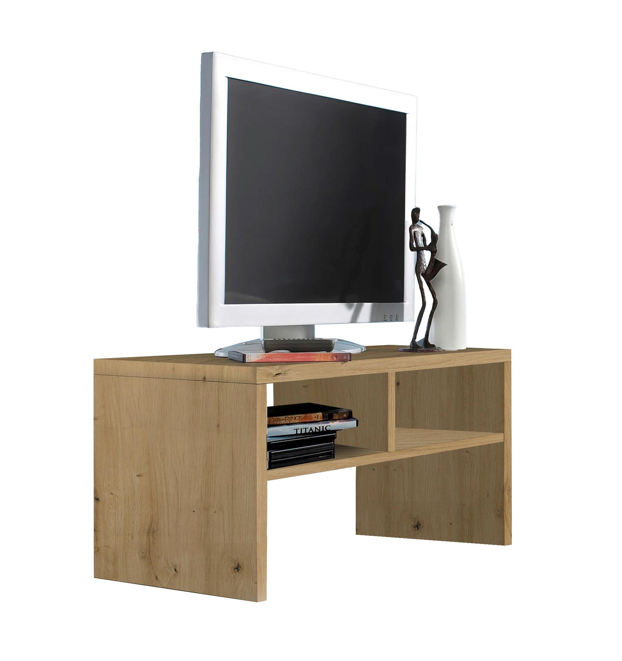 Médiaállvány Simple - Artisan tölgy, Konventionell, faalapú anyag (63/40/30cm) - Best Price