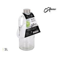 Sticlă cu mâner Anna, cca. 1L - Basics (9,7/25cm)