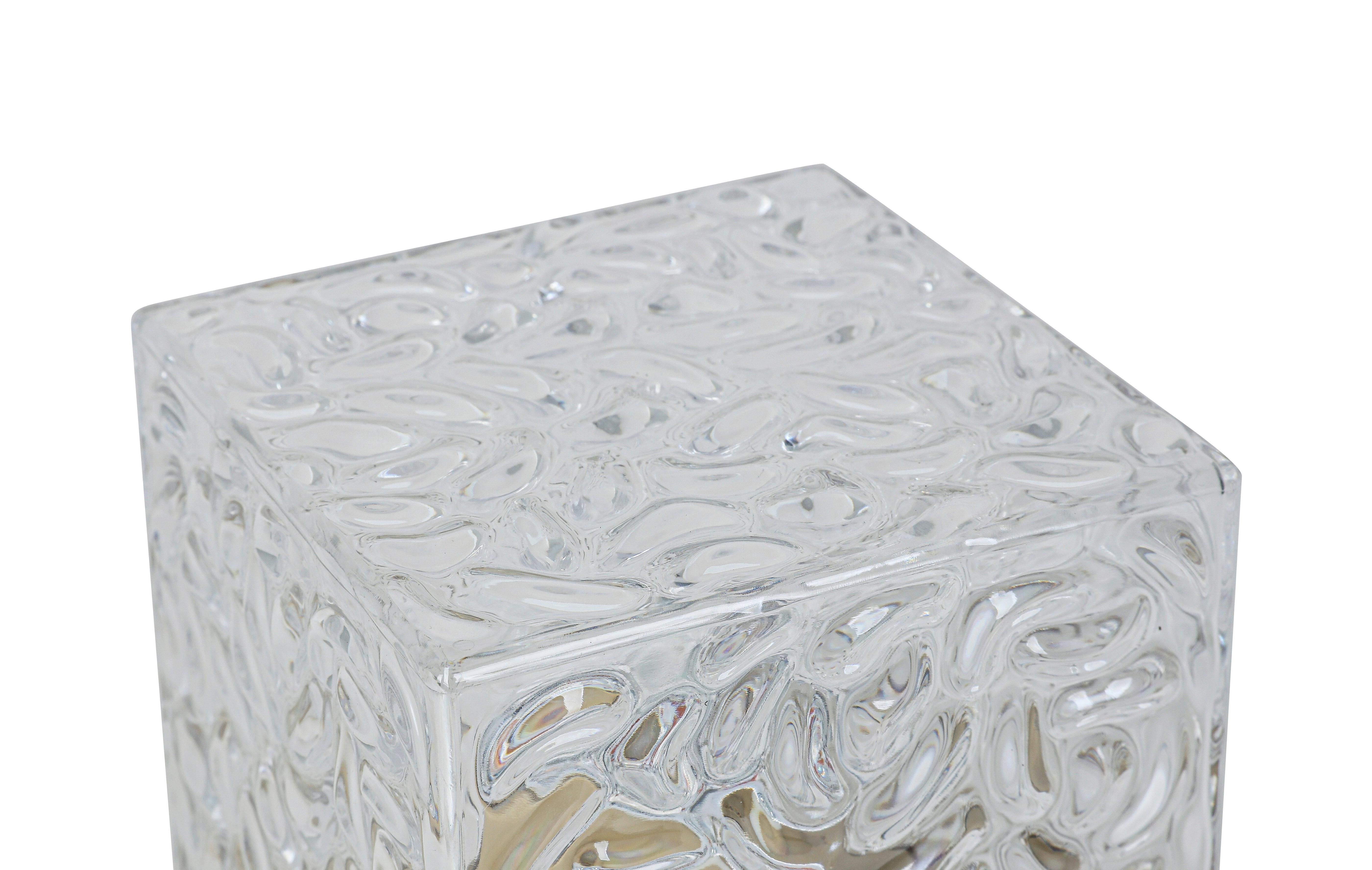 LED-BORDSLAMPA NIKA - sandfärgad/transparent, Modern, plast (11/11/11cm) - Mömax