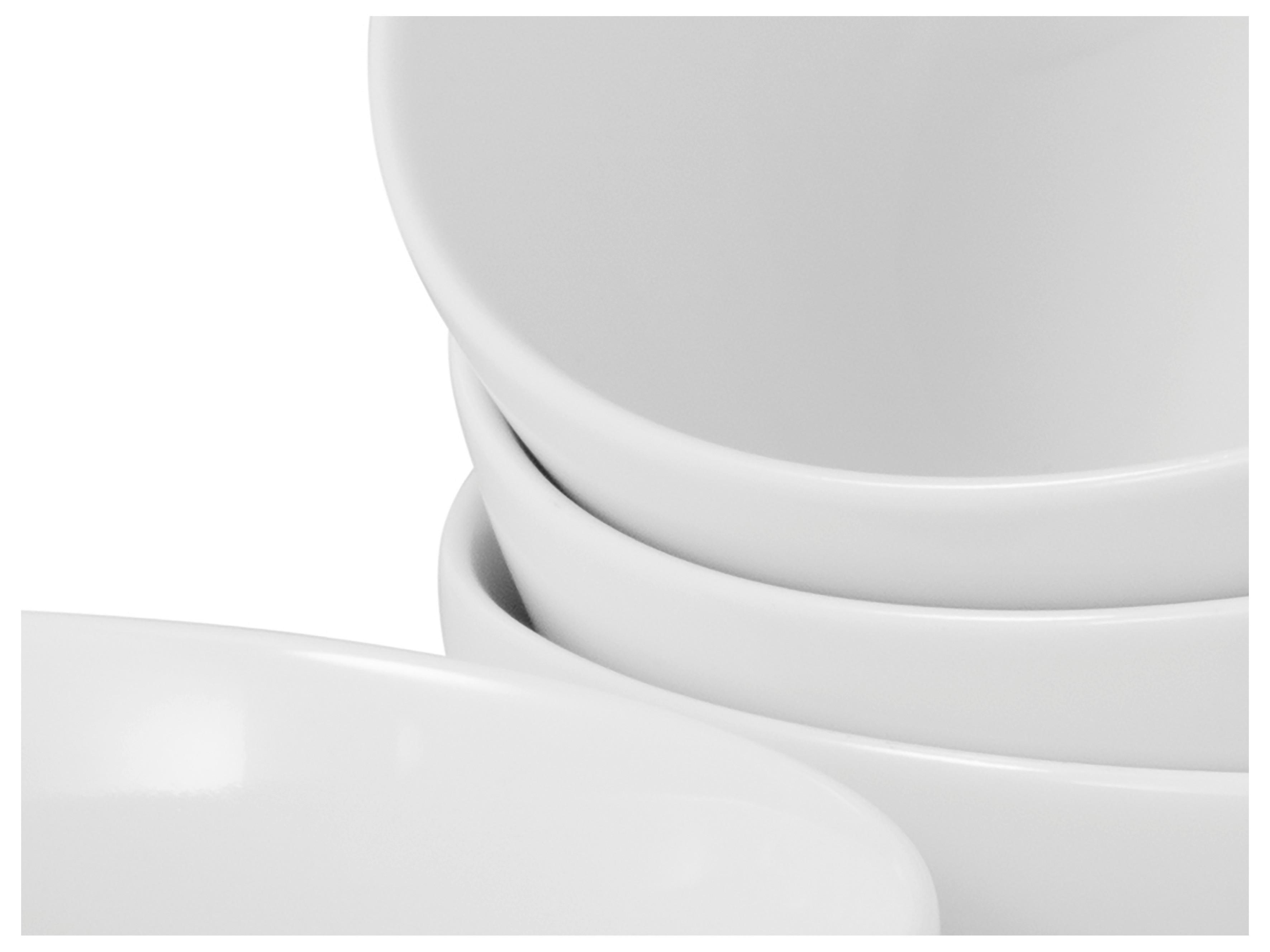 Set Posod All Round, 4-Delni - bela, Design, keramika (16cm) - Creatable