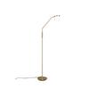LED-Stehleuchte Monza Messingfarben max. 12 Watt - Messingfarben, Basics, Metall (145/25/50cm) - Trio Leuchten