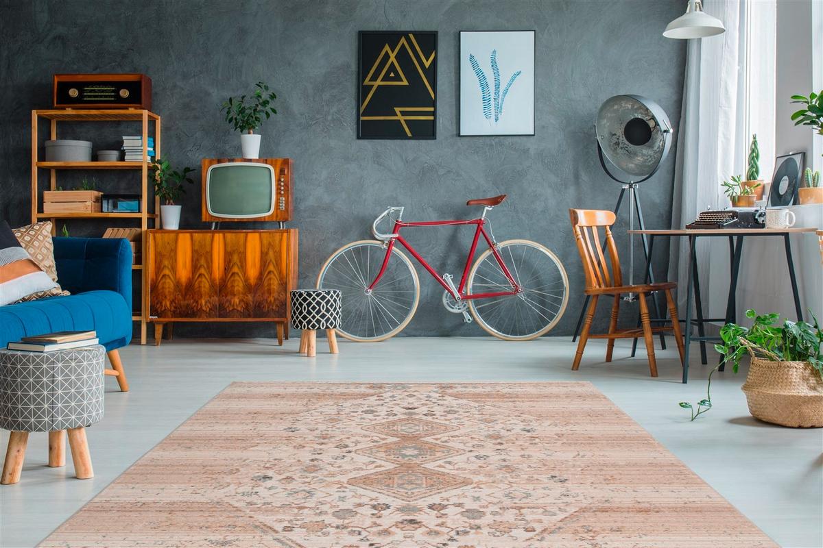 WEBTEPPICH BAROQUE 1100 BEIGE 160 X 230 - Beige, Basics, Textil (160/230cm) - Kayoom