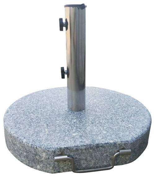Stalak Za Suncobran Lorenz - siva, Moderno, kamen/metal (45/45/6,5cm) - Mömax