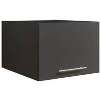 NADSTAWKA NA SZAFĘ LAUNDREEZY - kolor srebrny/antracytowy, Design, materiał drewnopochodny/metal (50/38/67,50cm)