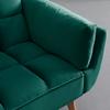 CANAPÉ-LIT CORA - vert/couleur naturelle, MODERN, textile/bois (214/92/81cm) - Bessagi Home