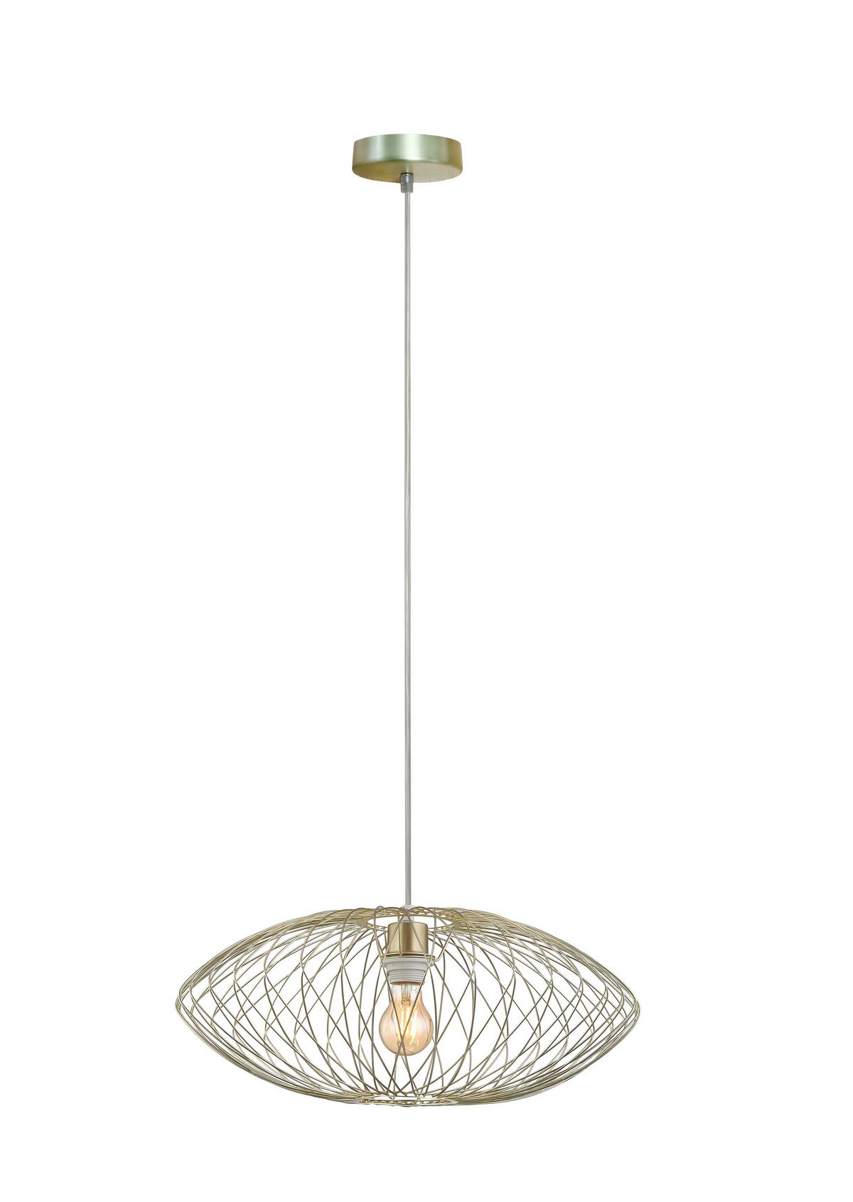 Viseća Svjetiljka Tiziana - zlatne boje, Moderno, metal (50/150cm) - Bessagi Home