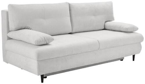 Trosjed Na Razvlačenje Virgo - bijela/crna, Konvencionalno, tekstil/drvo (212/97/105cm) - Modern Living