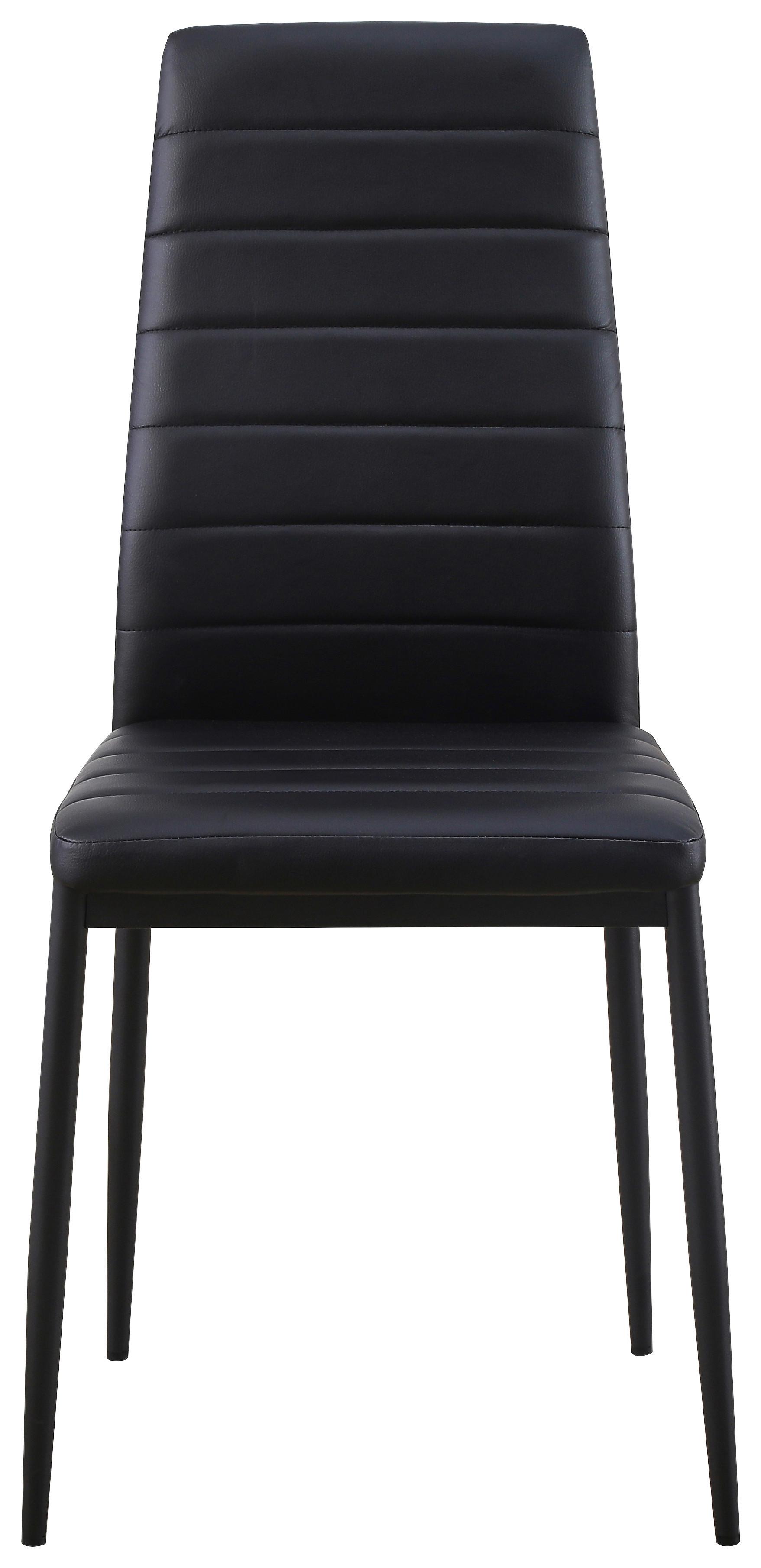 Scaun FRANZI *PH* - negru, Konventionell, metal/textil (42/95/51cm) - Best Price