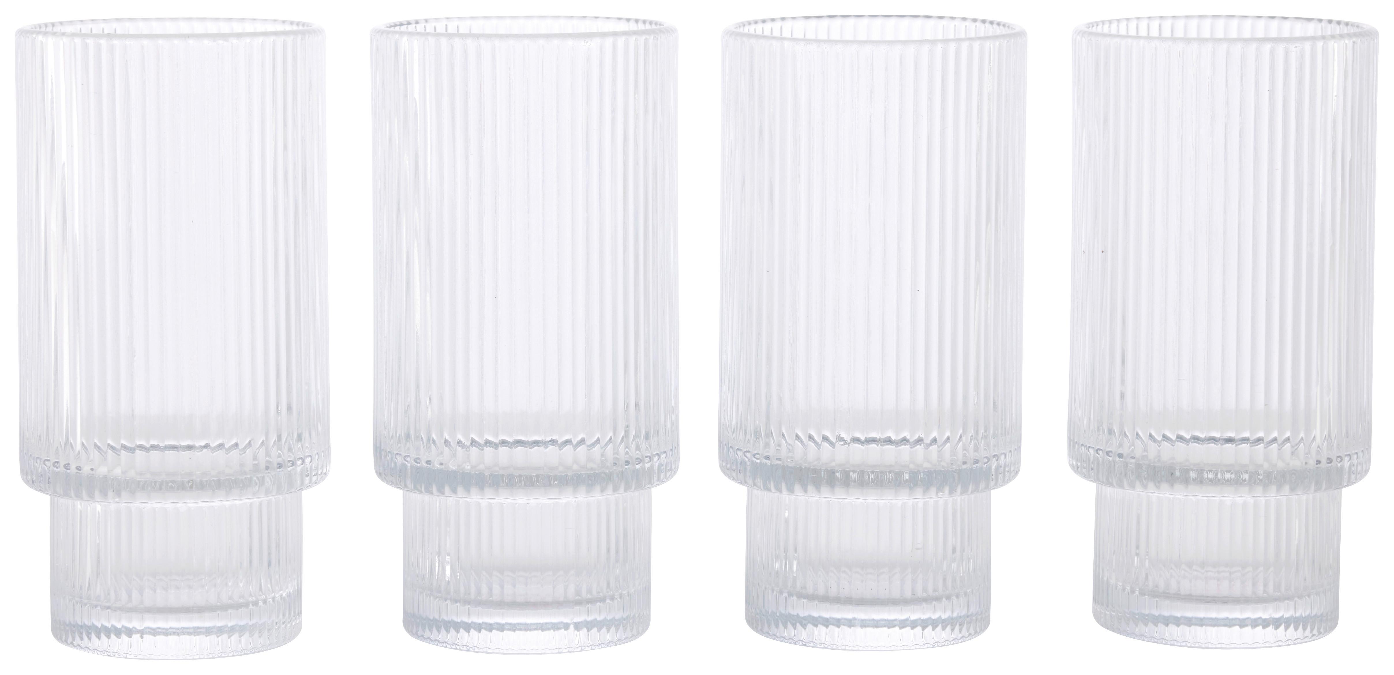 Pohárkészlet Rosemary - áttetsző, Modern, Üveg (6,8/14cm) - Mömax