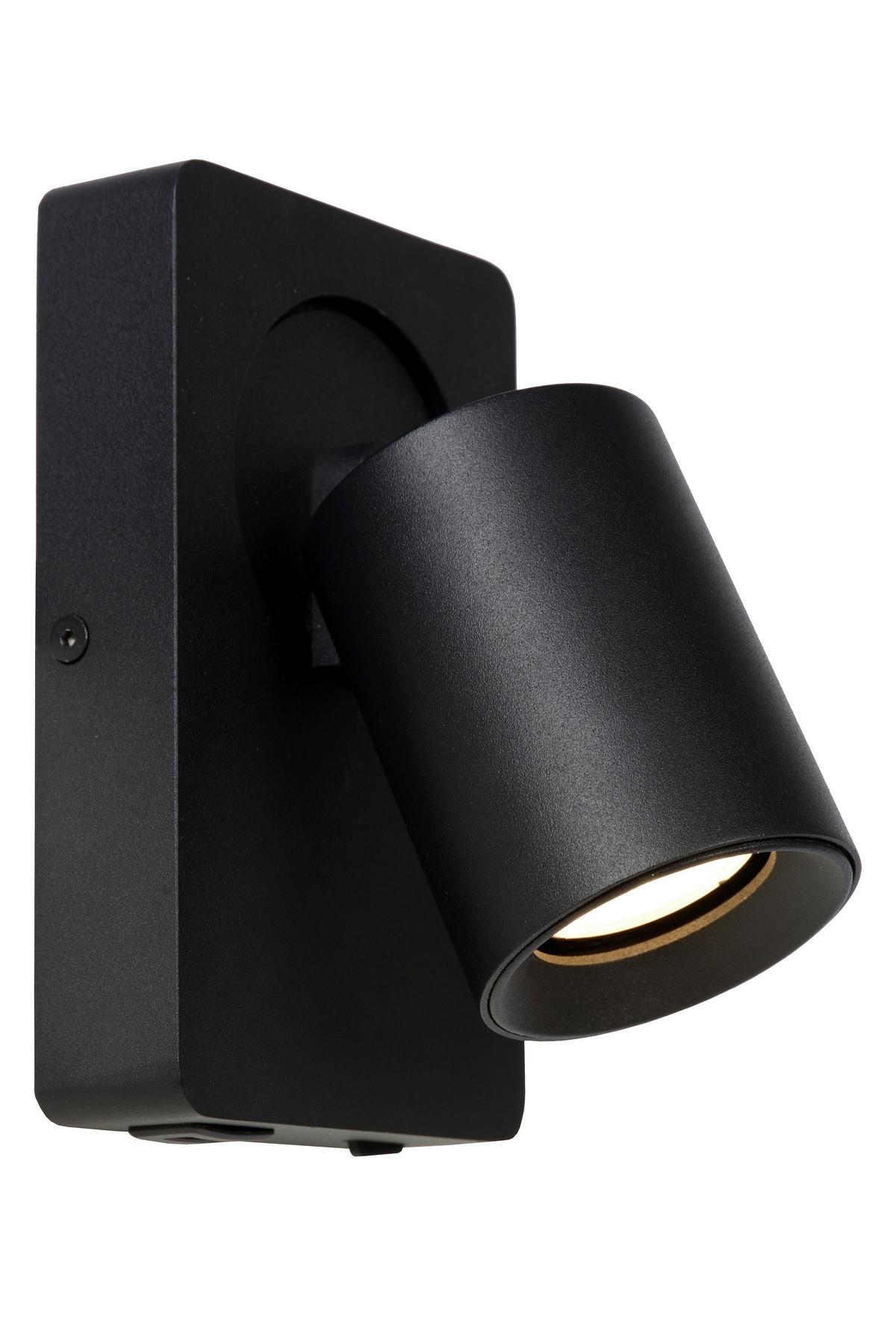 Led-strahler 09929/06/30 Nigel - Schwarz, Basics, Metall (10/11.8/16cm) - Lucide