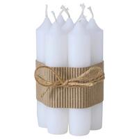 Set Namiznih Sveč Melia I -Paz- - bela, Design, parafin (2,2/11cm) - Modern Living