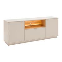 Sideboard Velasca Eichefarben/Kaschmir - Kaschmir/Eichefarben, MODERN, Holzwerkstoff/Kunststoff (180/68/40cm) - Premium Living