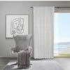 Fertigvorhang Alvis Hellgrau ca. 140x245cm - Hellgrau, ROMANTIK / LANDHAUS, Textil (140/245cm) - Premium Living