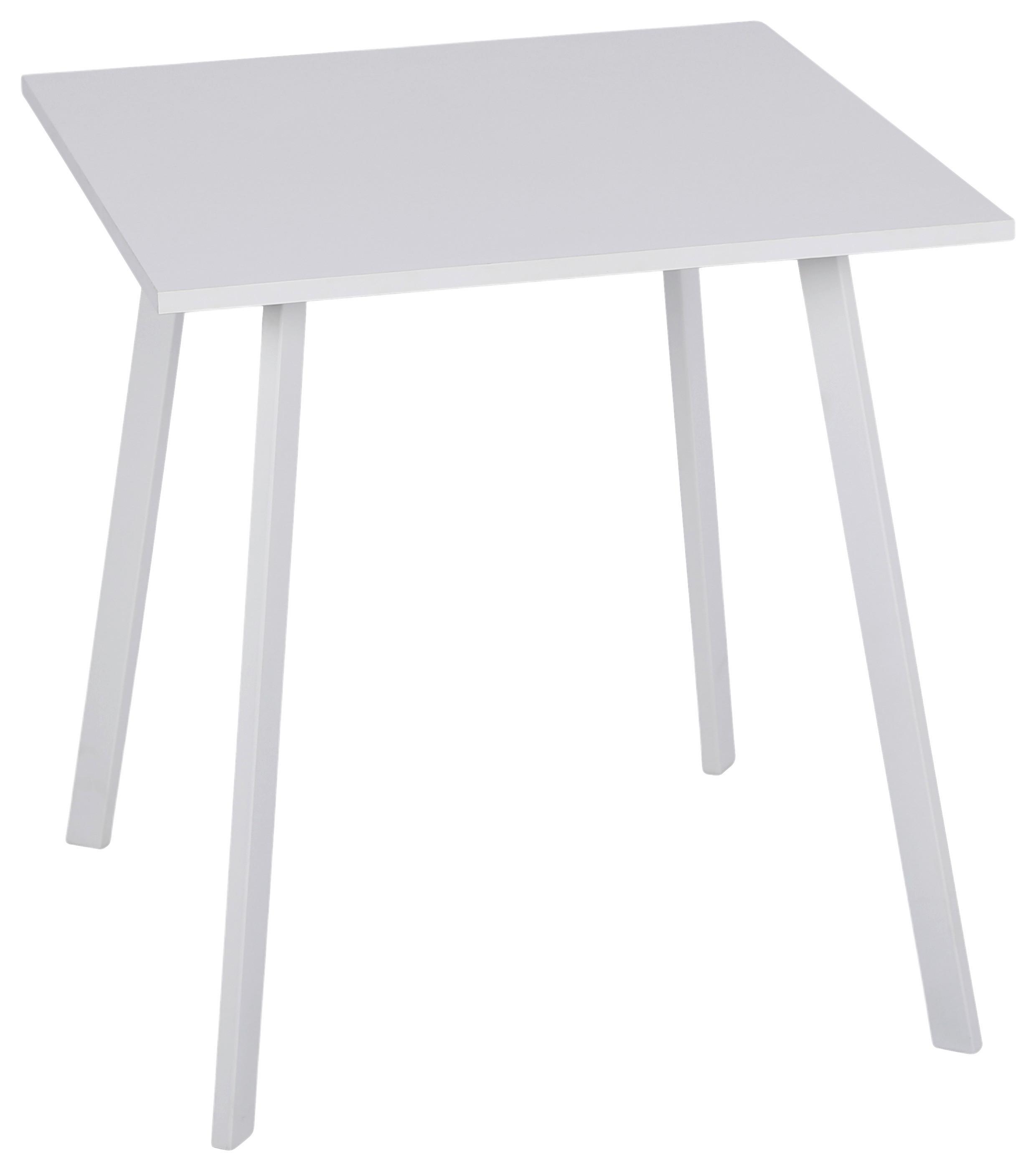 MATBORD EMIL -BASED- - vit, Design, metall/trämaterial (70/75/70cm) - Based