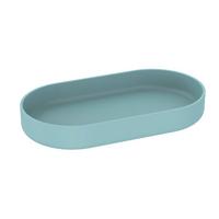 Polička Za Kopalno Kad Naime - metino zelena, Moderno, umetna masa (17,7/2,3/9,6cm) - Premium Living