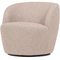 Cocktailsessel Serra Naturfarben - Schwarz/Naturfarben, Design, Kunststoff/Textil (70/68/77cm) - Livetastic