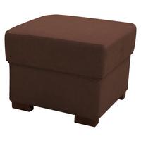 Taburet CHANDLER - maro închis, Design, textil (51/43/51cm) - Mömax