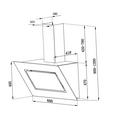 DUNSTABZUGSHAUBE CH 99040-60 W - Edelstahlfarben/Weiß, Basics, Glas/Metall (60/90-126/41,8cm) - Livetastic DUNSTABZUGSHAUBE CH 99040-60 W - Edelstahlfarben/Weiß, Basics, Glas/Metall (60/90-126/41,8cm) - Livetastic