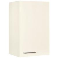 Küchenoberschrank Touch Magnolie - Edelstahlfarben/Magnolie, MODERN, Holzwerkstoff (45/72/35cm) - Nobilia