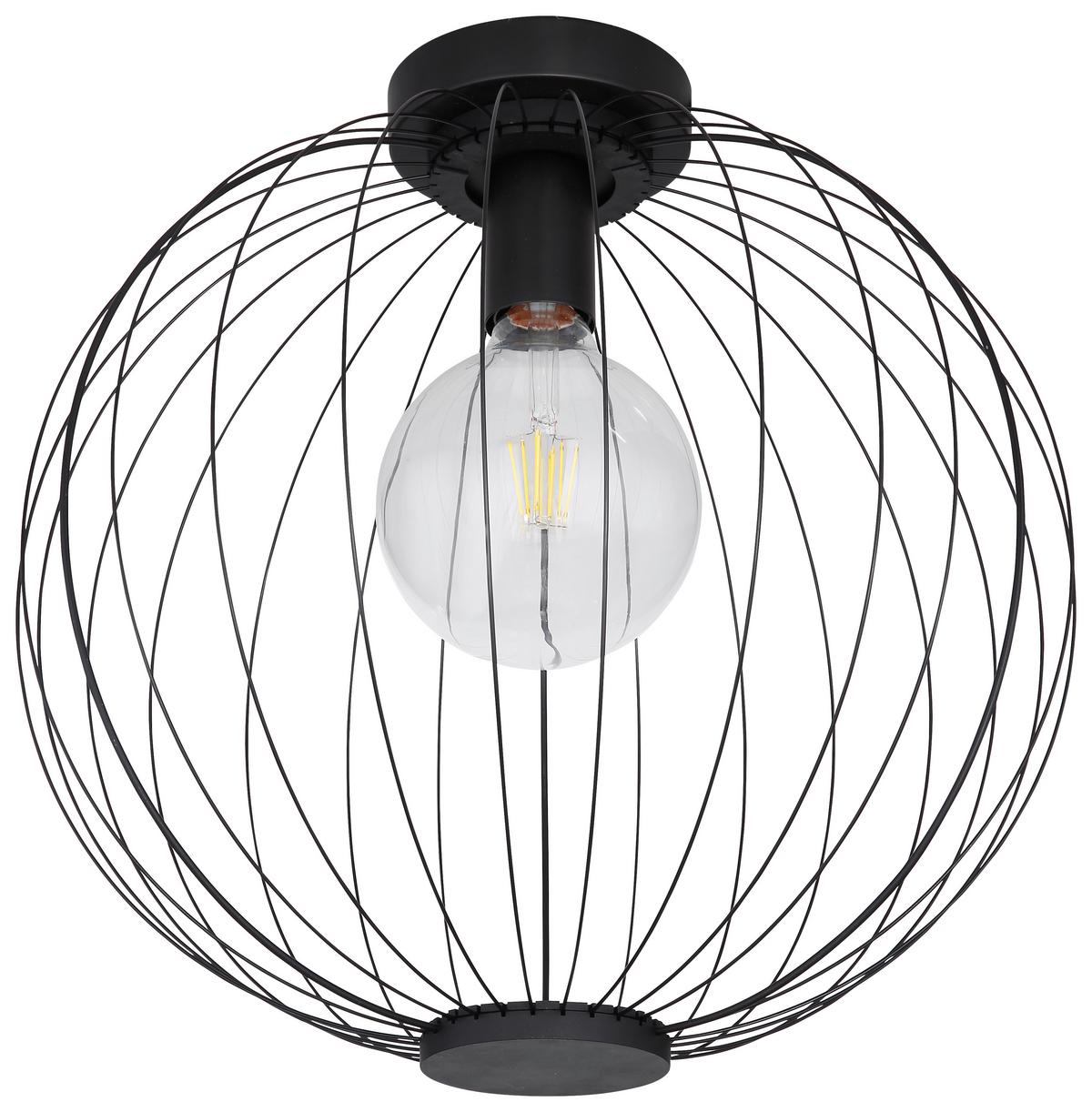 Svjetiljka Stropna 14013d - crna, Trend, metal (40/37,5cm) - Globo