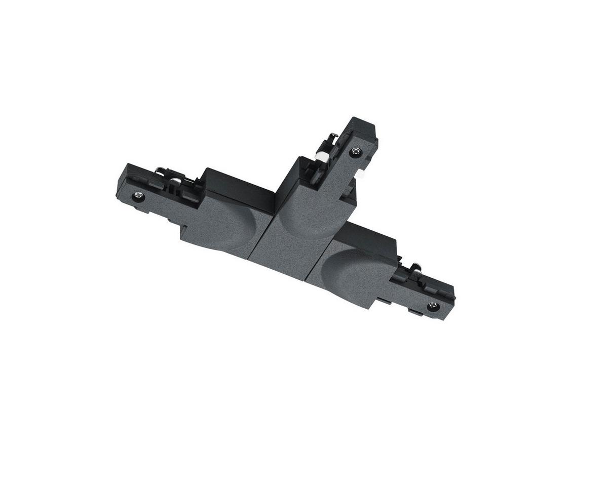 Schienensystem-Verbinder Schwarz - Schwarz, Basics, Kunststoff (16/10/2cm) - Trio Leuchten