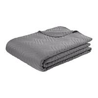 Ágytakaró Benno 160/200 - szürke, textil (160/220cm) - Mömax