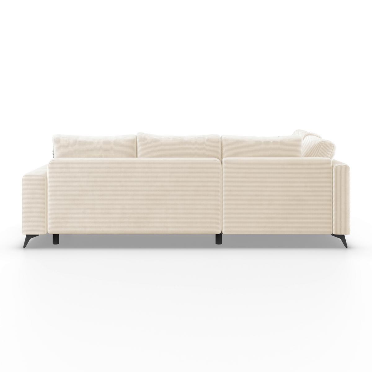 Canapea modulara VIKTOR - crem, Modern, textil (212/270cm) - Modern Living