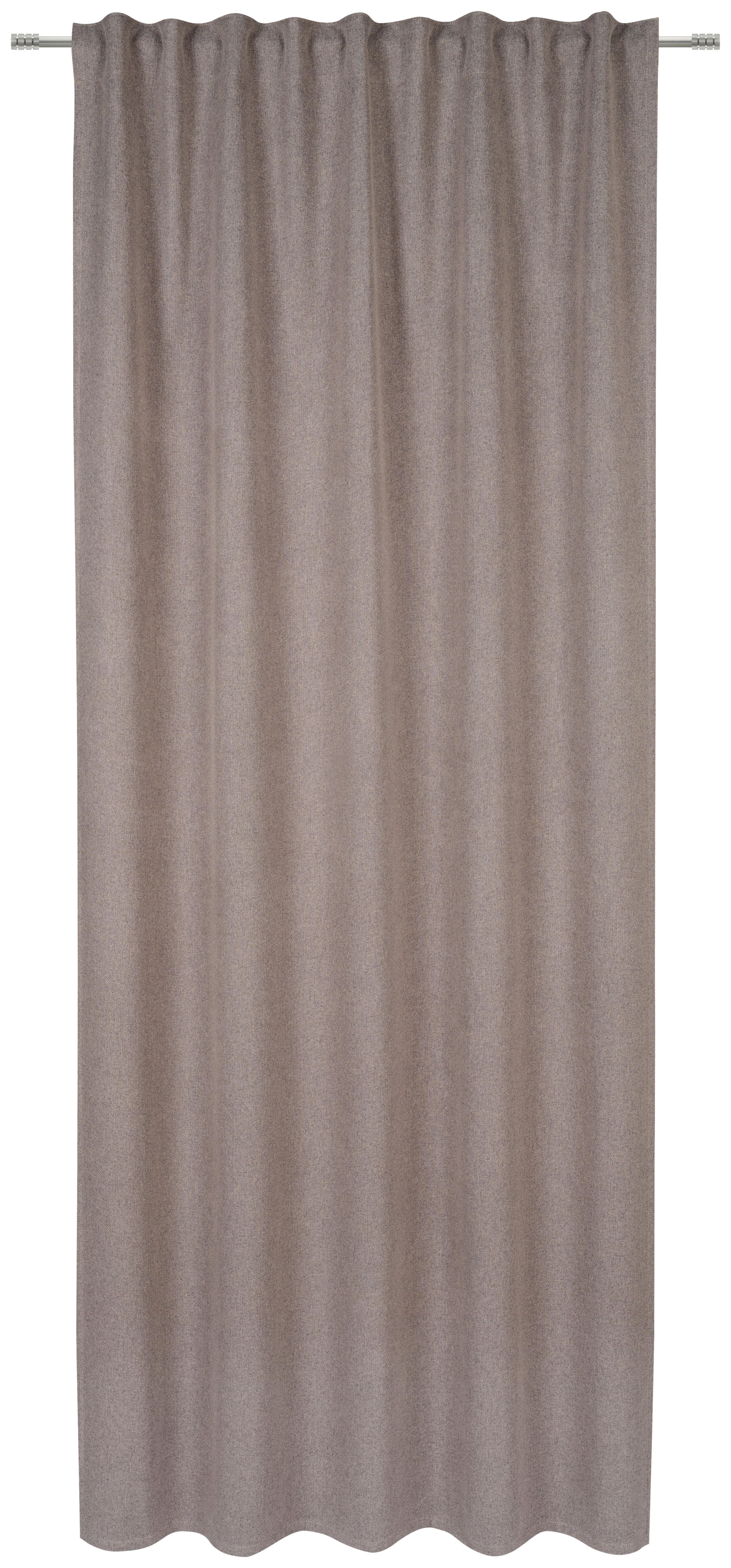 ZASŁONA ZACIEMNIAJĄCA MALMÖ - taupe, Basics, tkanina (135/245cm) - Esposa