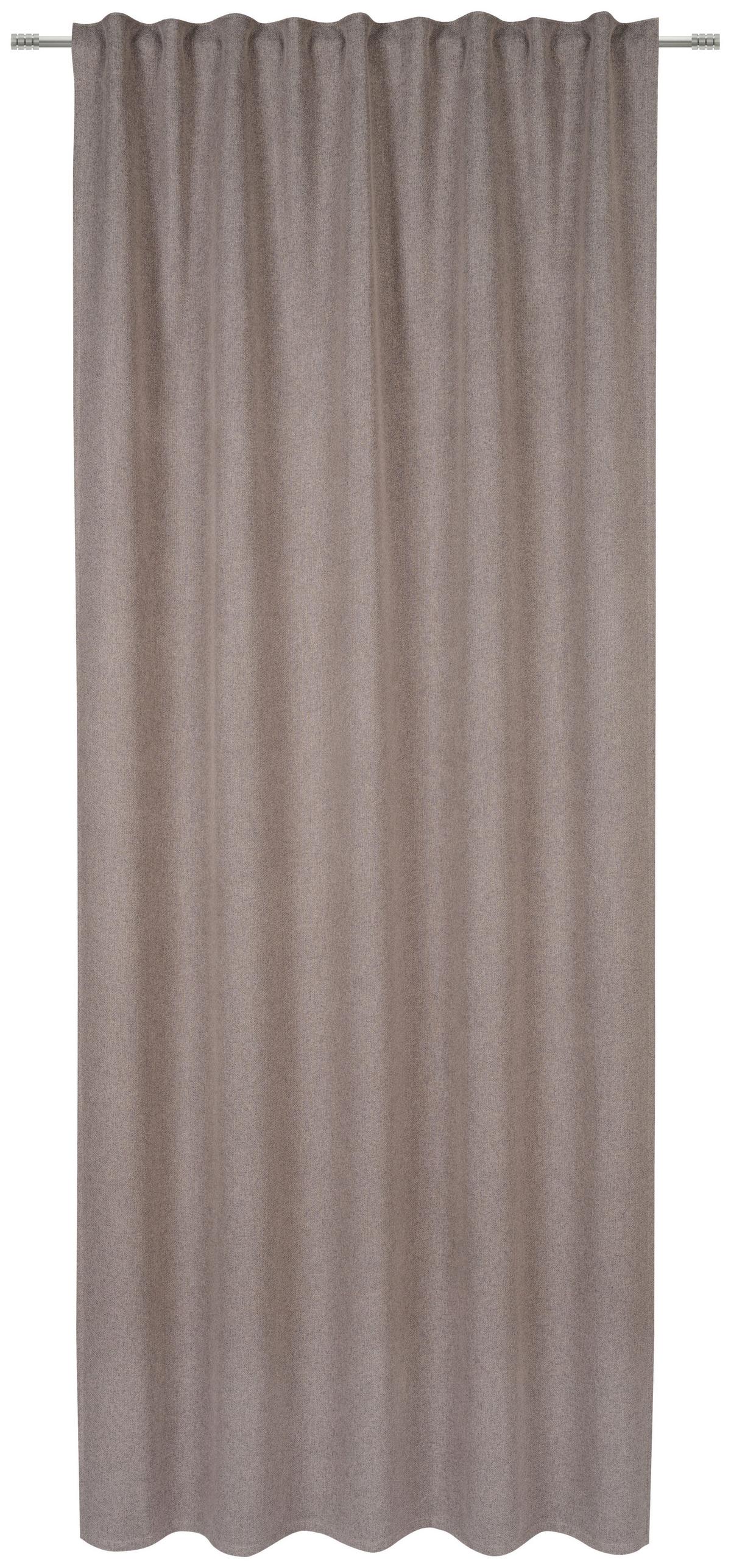ZASŁONA ZACIEMNIAJĄCA MALMÖ - taupe, Basics, tkanina (135/245cm) - Esposa