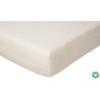 Spannleintuch Bio Greta in Beige ca. 180x200cm - Beige, MODERN, Textil (200/180/35cm) - ecoTree